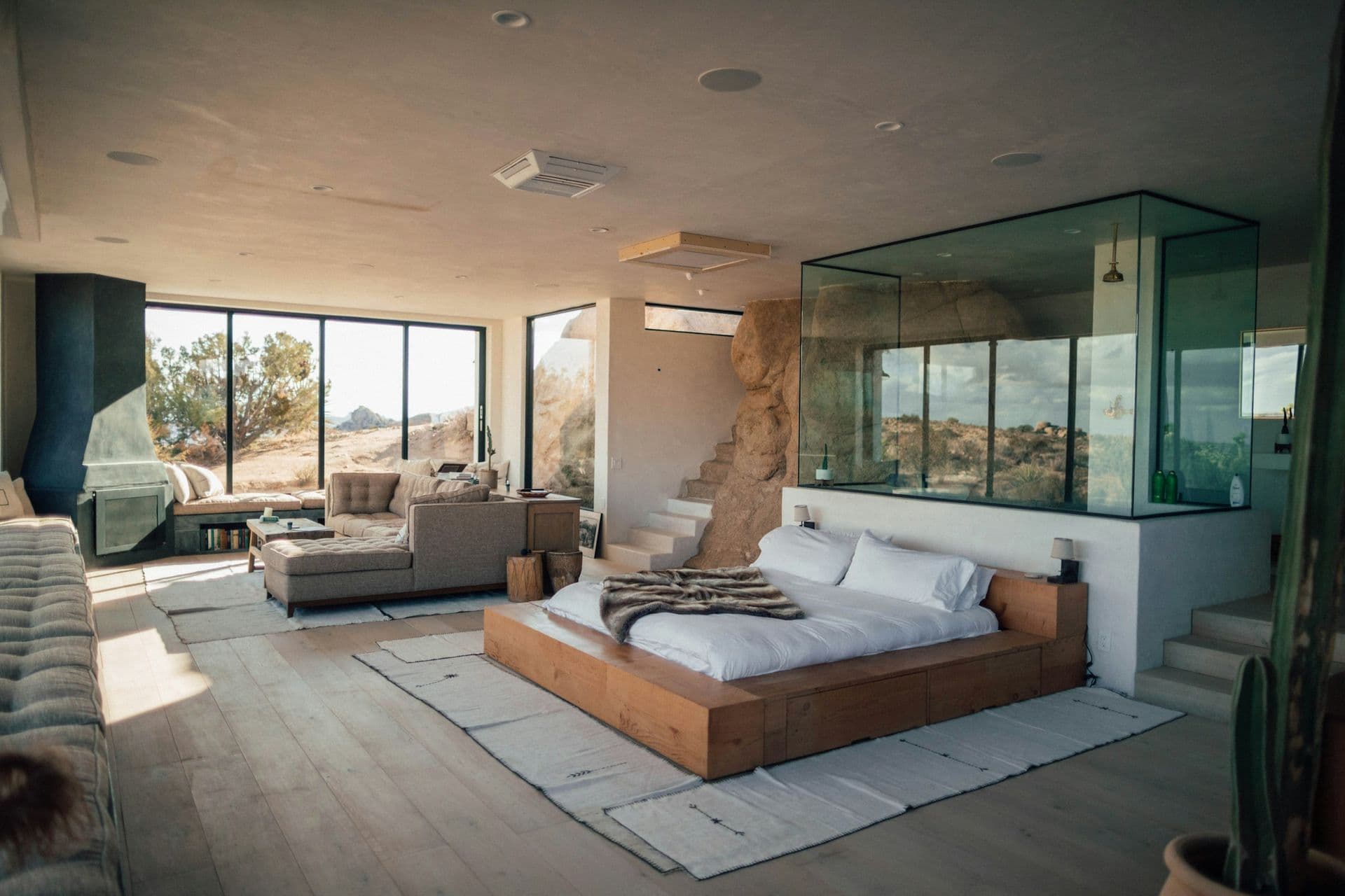 Hauptsuite mit Lounge